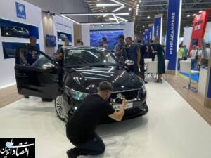 استقبال شهروندان روسی از غرفه ایران خودرو در نمایشگاه اتوموبیلیتی مسکو