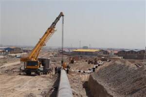 پروژه تغییر کلاس خط لوله انتقال گاز سوم تهران توسط منطقه سه آغاز گردید