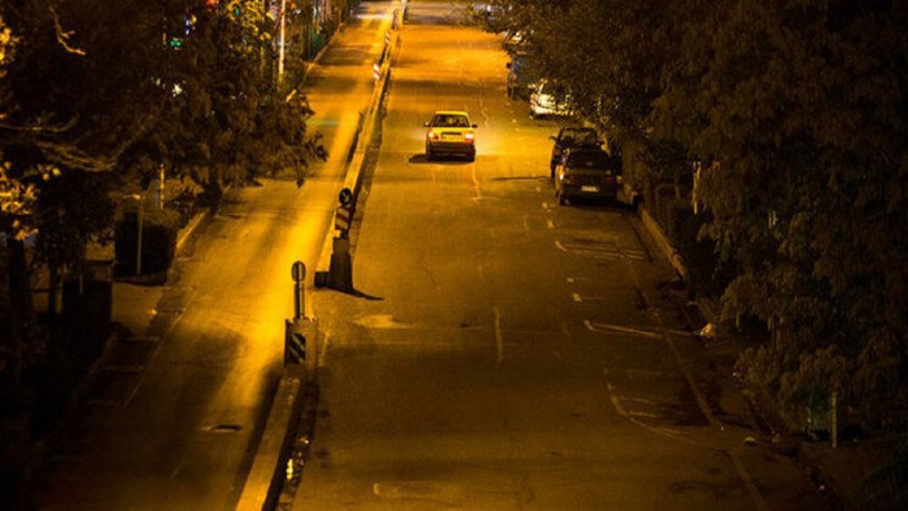 اجرای منع تردد شبانه در شهرهای زرد کرونایی
