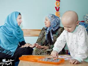 نقش مهم داوطلبان در حمایت از کودک مبتلا به سرطان