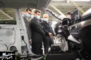 بازدید معاون امور صنایع و نماینده مردم شهریار، قدس و ملارد در مجلس از کارخانه بهمن موتور