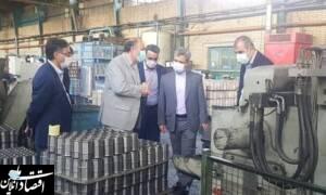 بازدید دکتر کاردگر از شرکت کیهان صنعت قائم