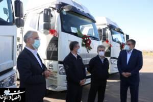 کامیون کشنده فاو سیبا موتور کلید سپاری شد