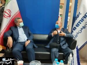 بازدید معاون اجرایی رییس جمهور از غرفه گروه بهمن