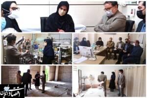 بازدید مشاور پزشکی و سلامت دبیرخانه شورایعالی از مراکز درمانی منطقه آزاد قشم