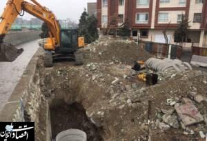 ادامه عملیات اجرایی احداث پل کانال سیل برگردان غرب