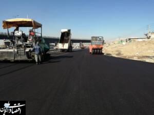 تولید و توزیع حدود ۵۴۵ هزار تن آسفالت طی سال جاری