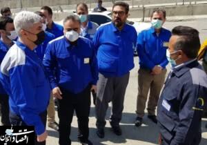 بازدید مدیرعامل ایران خودرو از طرح امداد نوروزی