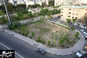 انتقال نهال های پارکینگ عمومی چیذربه بوستان قیطریه