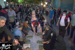 طولانی ترین سفره افطار میزبان روزه داران شد