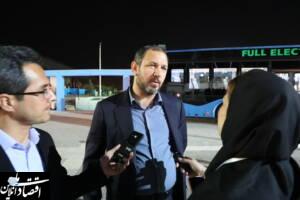 برنامه ورود اتوبوس برقی ایران‌خودرو دیزل به ناوگان مشهد