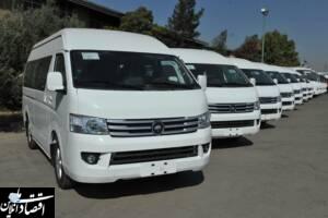 تحویل و اعزام ۱۰۰ دستگاه ون وانا برای خدمات‌رسانی به زائران اربعین حسینی