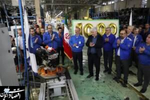 رویای موتور ۱۰۰۰ در ایران‌خودرو به واقعیت رسید