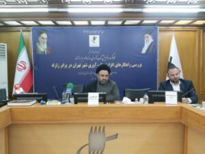 نشست جامع بررسی راهکارهای افزایش تاب آوری تهران در برابر زلزله