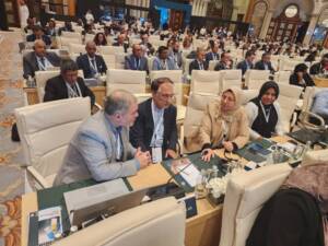 دیدار محمود لیائی با مسئولان پست کشورهای عراق، کره جنوبی، اندونزی و روسیه