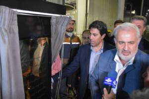 افتتاح کارخانه تولید سیلیکون متال مرودشت توسط وزیر صمت