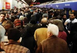 جابه‌جایی رایگان بیش از ۲۰۰ هزار نفر از دو ایستگاه مترو تهران در اجتماع بزرگ ضدصهیونیستی