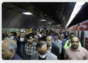 جابه‌جایی رایگان بیش از ۳۹۰ هزار نفر از دو ایستگاه مترو همزمان با راهپیمایی حمایت از کودکان غزه