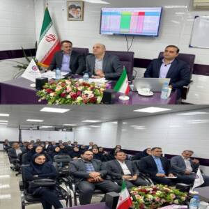 برگزاری جلسه ماهانه شعب منطقه غرب استان تهران و البرز