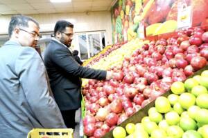 رشد چشمگیر استقبال شهروندان از بازارهای میوه و تره‌بار