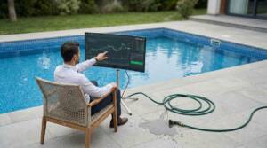 طلای آبی در تالار معاملات